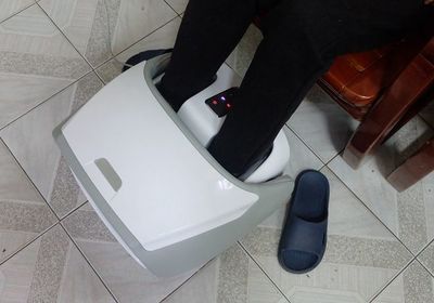 把足療店搬回家 銳珀爾腿足一體足療機，讓家人躺著追劇就是真享受